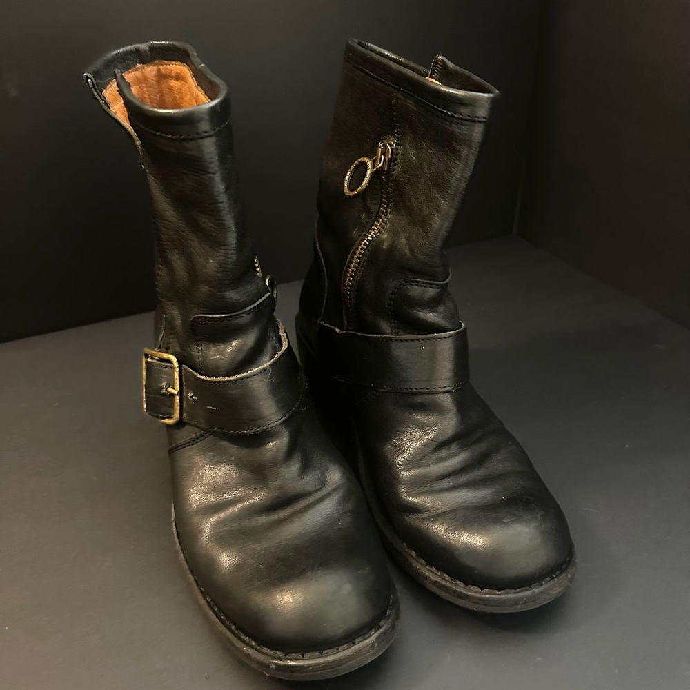 Black Florentini + Baker boots